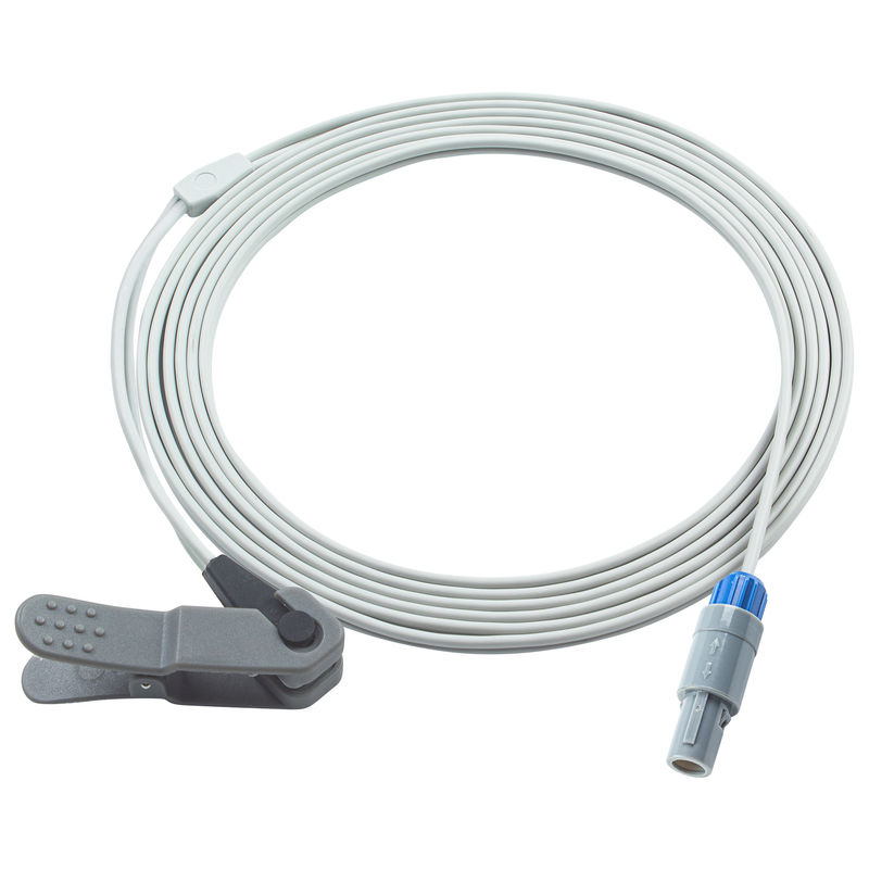ชุดทดสอบ SpO2 สำหรับสัตว์ Utas Apollo ที่เข้ากันได้สำหรับ N1/N2/N3/N4/N5/N 8Pin สำหรับสัตวแพทย์ 3.0M