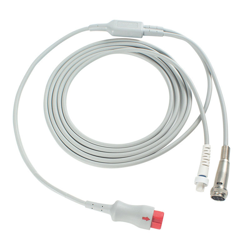 Mindray 12Pin 0010-30-42743 การออกหัวใจ Y สายเคเบิล CO สายเคเบิลสองอุณหภูมิการเชื่อมต่อ