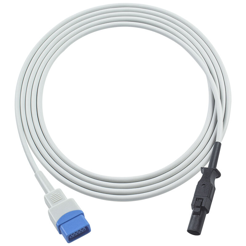 GE Datex Ohmeda TS-H3 SpO2 Sensor Cable 7Pin To DB9 SpO2 Adapter Extension Cable 3775, 37xx Series, 3800 3900 4700 5250 โมดูล AS/3 M-OSAT