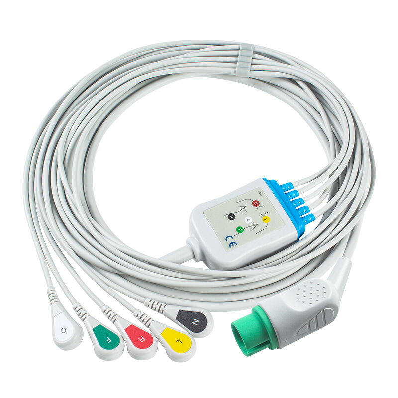 Petas KMA900 17Pin ECG สายเคเบิลและสายไฟ