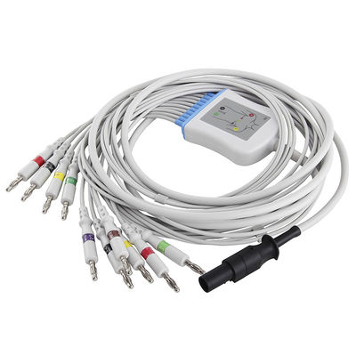 สายเคเบิล Mortara EKG 60-00180-01 Leadwires IEC 4.0 Banana Connector