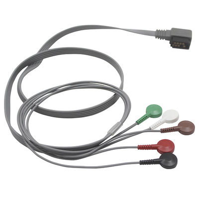 P-Hilips Digitrak XT Holter สาย ECG และสายไฟ M4725A