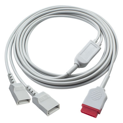 GE IBP Adapter Cable 2016997-003 2016997-004 11pin ไปยังเคเบิลขยายเครื่องแปลงเชื่อมแบบยูท่าสองตัว