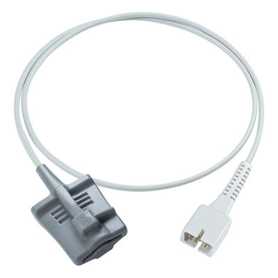 สีเทา สั้นผู้ใหญ่ SpO2 เซ็นเซอร์ Soft Tip 1M สําหรับ Contec CMS60C/CW/D/DW CMS60 PM50 PM60D