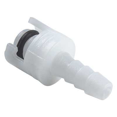 สายเชื่อม NIBP สีขาว GE 330091 พลาสติกสําหรับการตรวจสอบความดันโลหิตที่ไม่มีเลเท็กซ์