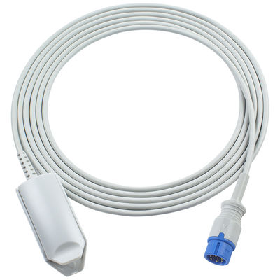 รองรับ ViewMed 9Pin SpO2 Probe ผู้ใหญ่ ViewMed มอนิเตอร์ความอิ่มอิ่ม Finger Clip 3.0M