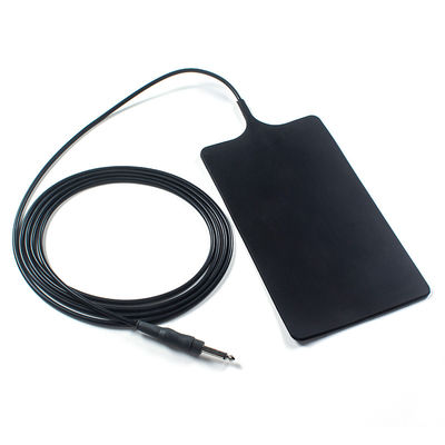 วัสดุทางการแพทย์ อุปกรณ์เสริม เครื่องวางพื้น ESU ที่สามารถใช้ได้อีกครั้ง พร้อมเครื่องเชื่อม 6.3 มิลลิเมตร และแผ่นลบซิลิโคน