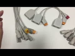 สายเคเบิลอะแดปเตอร์ GE Marquette IBP 2005772-001 2103966-001 สายเคเบิลต่อขยายหัววัดคู่ 11 พิน