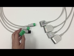 GE Healthcare ECG Trunk Cable Corometrics 1442AAO MECG และ FECG สายเคเบิล ECG